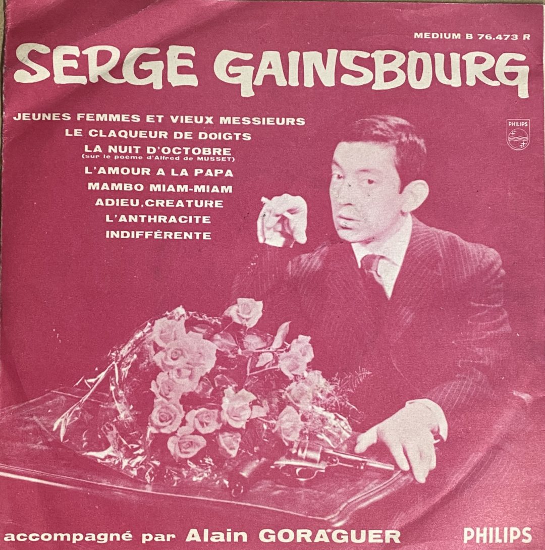 Serge Gainsbourg – French Double SP Promo Philips 372.678/679  » Le Claqueur de Doigts  » 1959