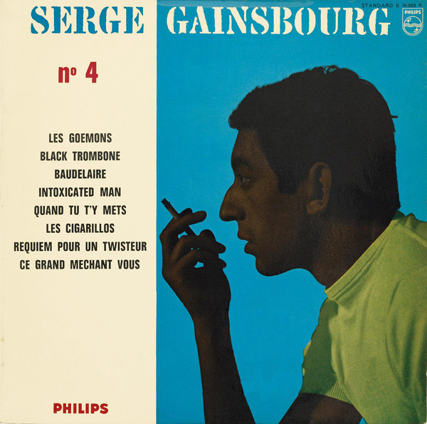 Serge Gainsbourg – French LP 25cm Philips 76553  » Les Goémons  » 1962